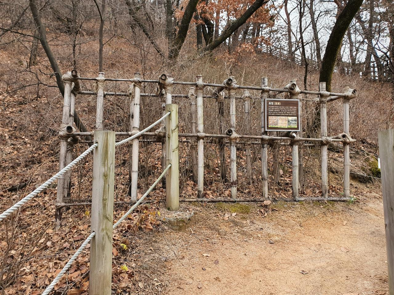 북악산_北岳山_Bukaksan/가는길에 또 다른 취병을
볼수있었습니다
-취병-
조선시대의 독특한 조경기법인 취병은
식물을 소재로 만든 친환경 울타리로
궁궐의 핵심지역과 일부 상류층의
정원에만 사용되었고, 공간을 깊고
아늑하게 만들어 생기가 나게 하는
아름다움 있다. 취병은 일제강점기
이후 실물이 사라졌으나 창덕궁 후원에
복원된 바 있다.
조금 더 자세히 알고 싶은신분들은
링크 참고하세요
-출처-네이버 지식백과-시사 상식 사전