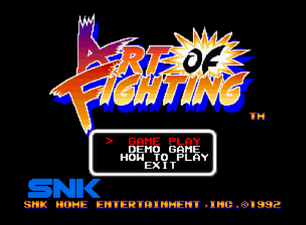  SNK - 아트 오브 파이팅 세계판 Art of Fighting World (네오지오 CD - NG-CD - iso 다운로드)