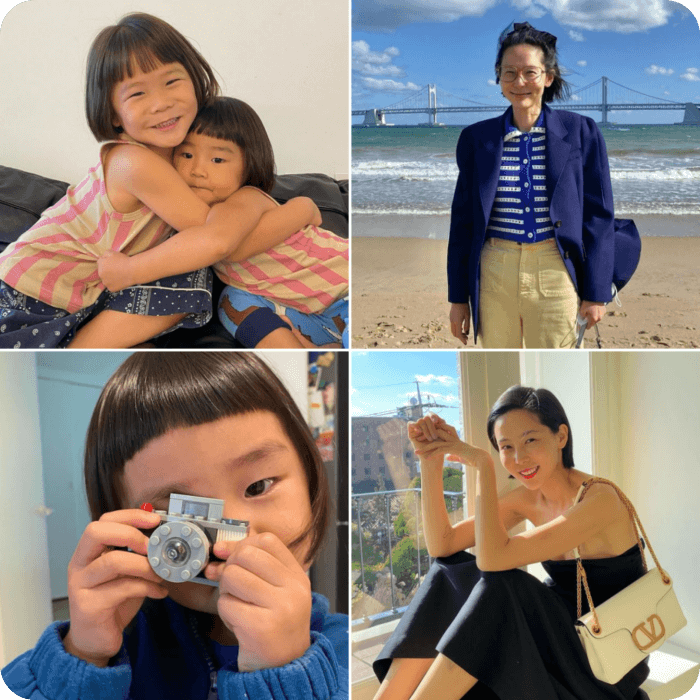 김나영 가족사진 인스타그램 