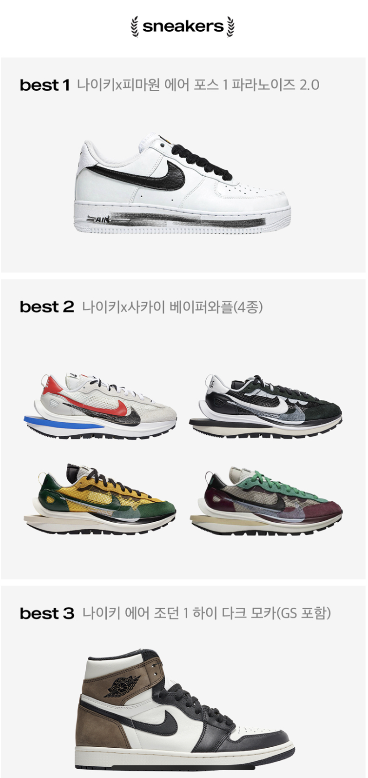  무신사 솔드아웃 best 10 페스티벌, 솔드아웃 Weekly Raffle