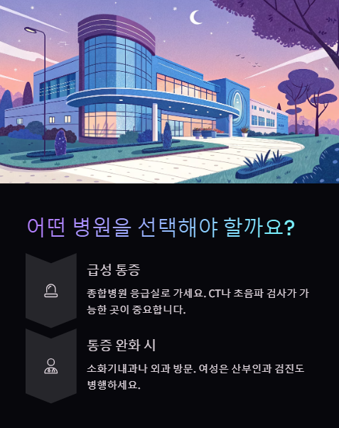 어떤 병원을 선택해야 할까요?
