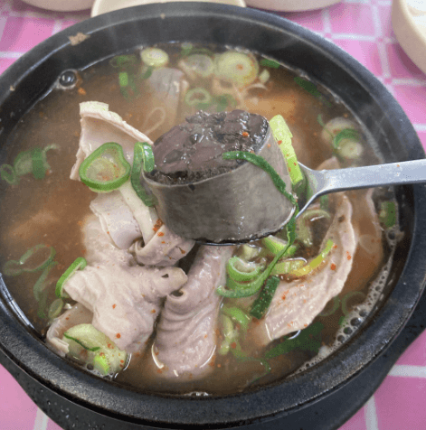 6시 내고향 곡성기차마을시장 순대국밥 맛집 곡성한일순대국밥