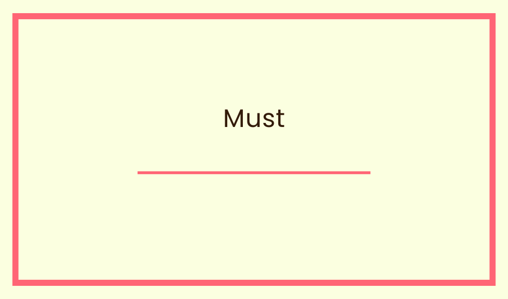 Must