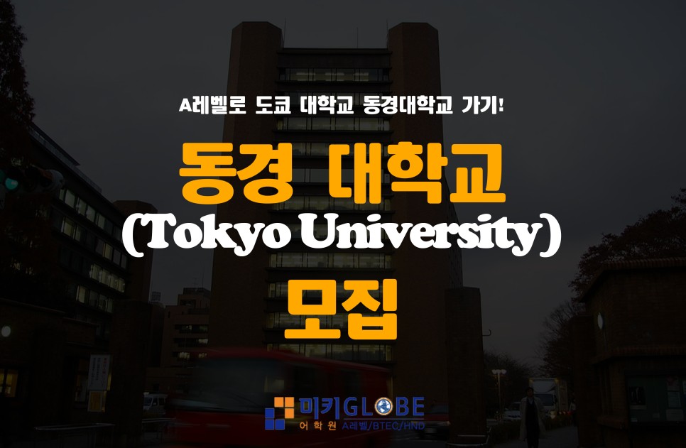 동경대학교  대학교 (Tokyo University)  가기,  일본 대학 입학 요건