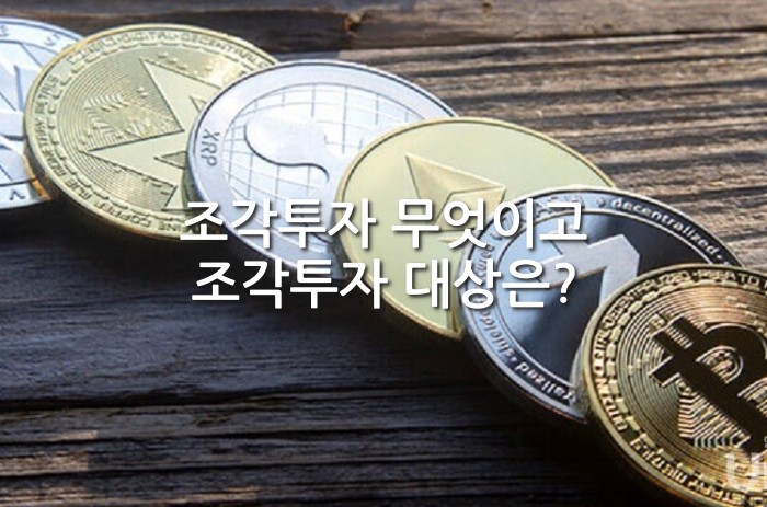 조각투자 무엇이고 조각투자 대상은?
