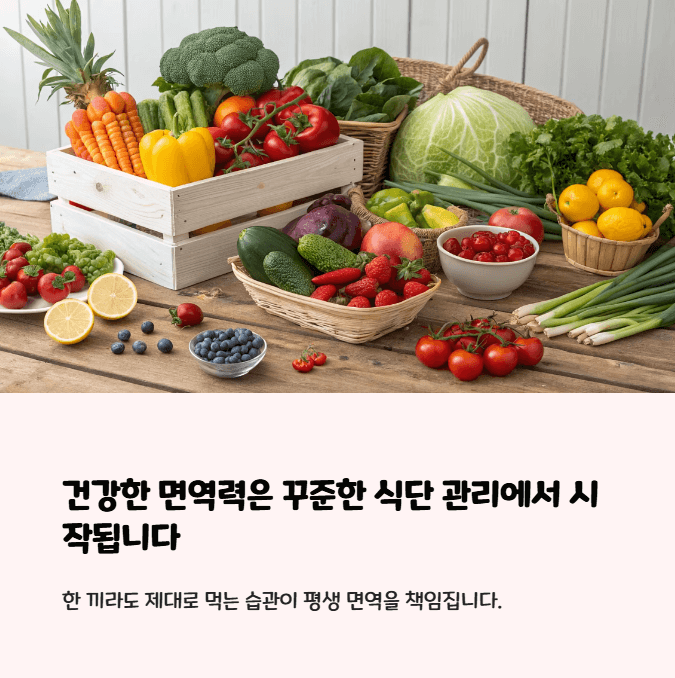 면역력 높이는 음식