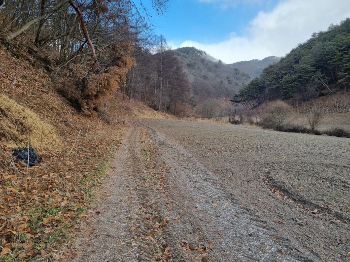 순례길-골짜기