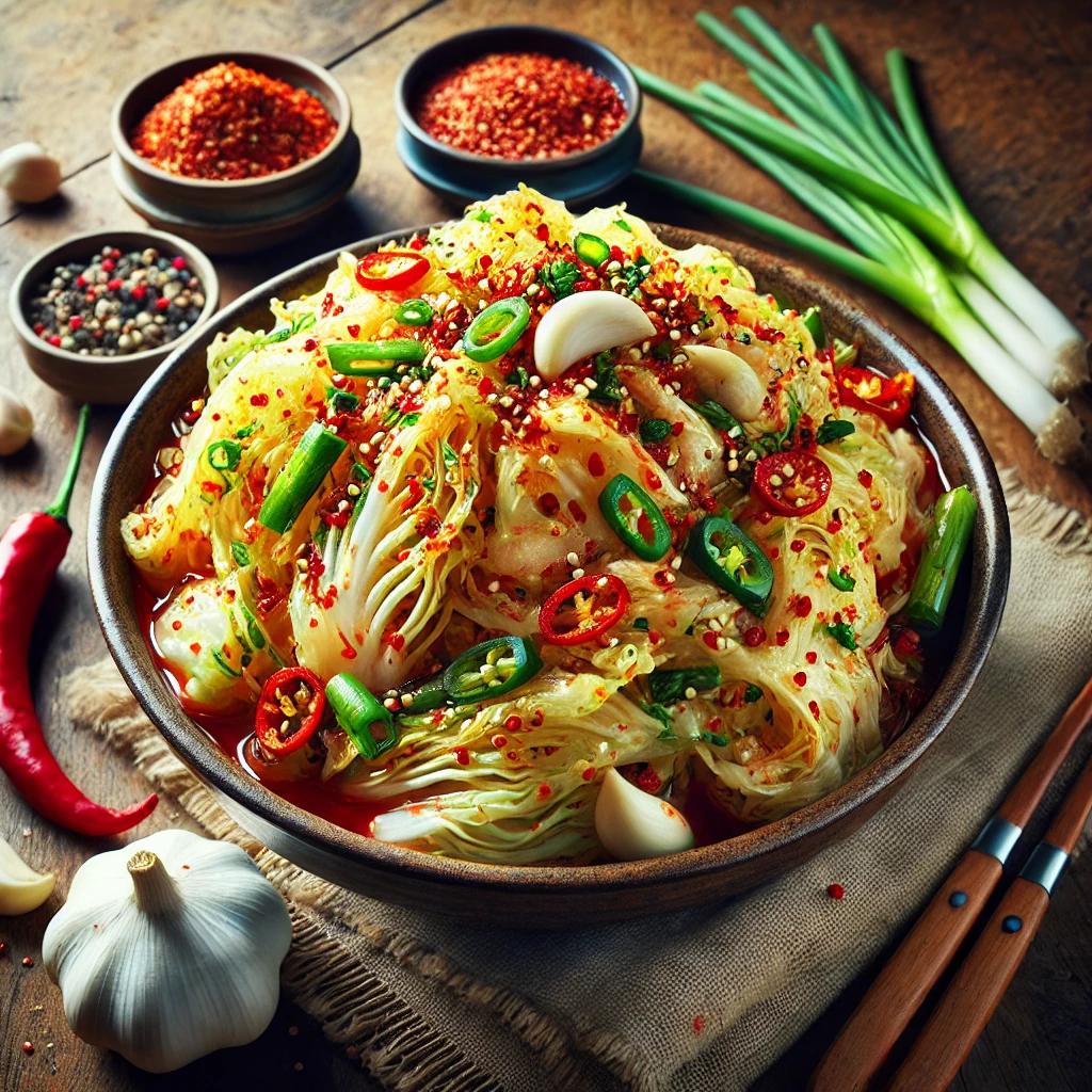 겉절이 익으면