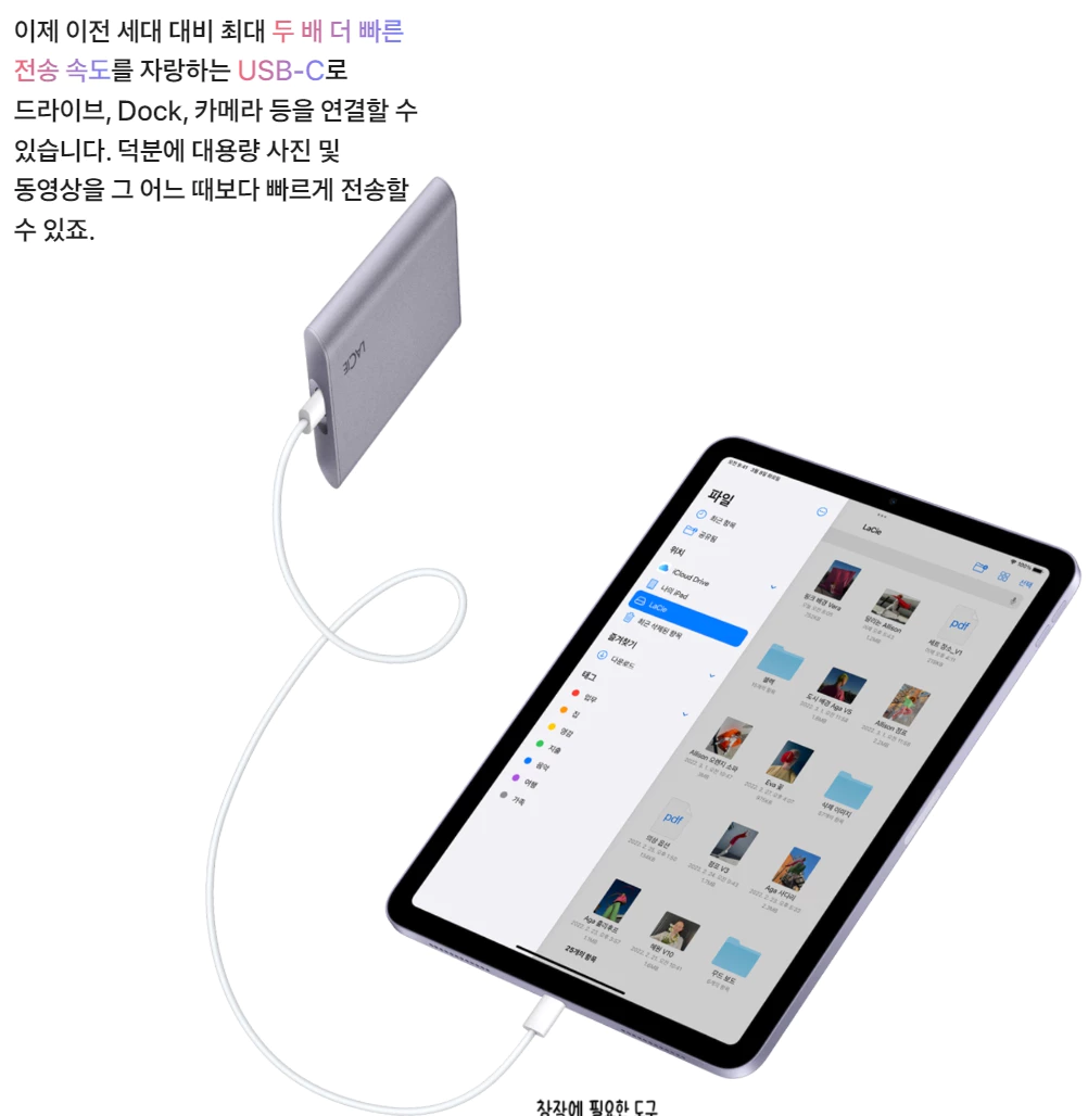 아이패드에어5세대 USB-C