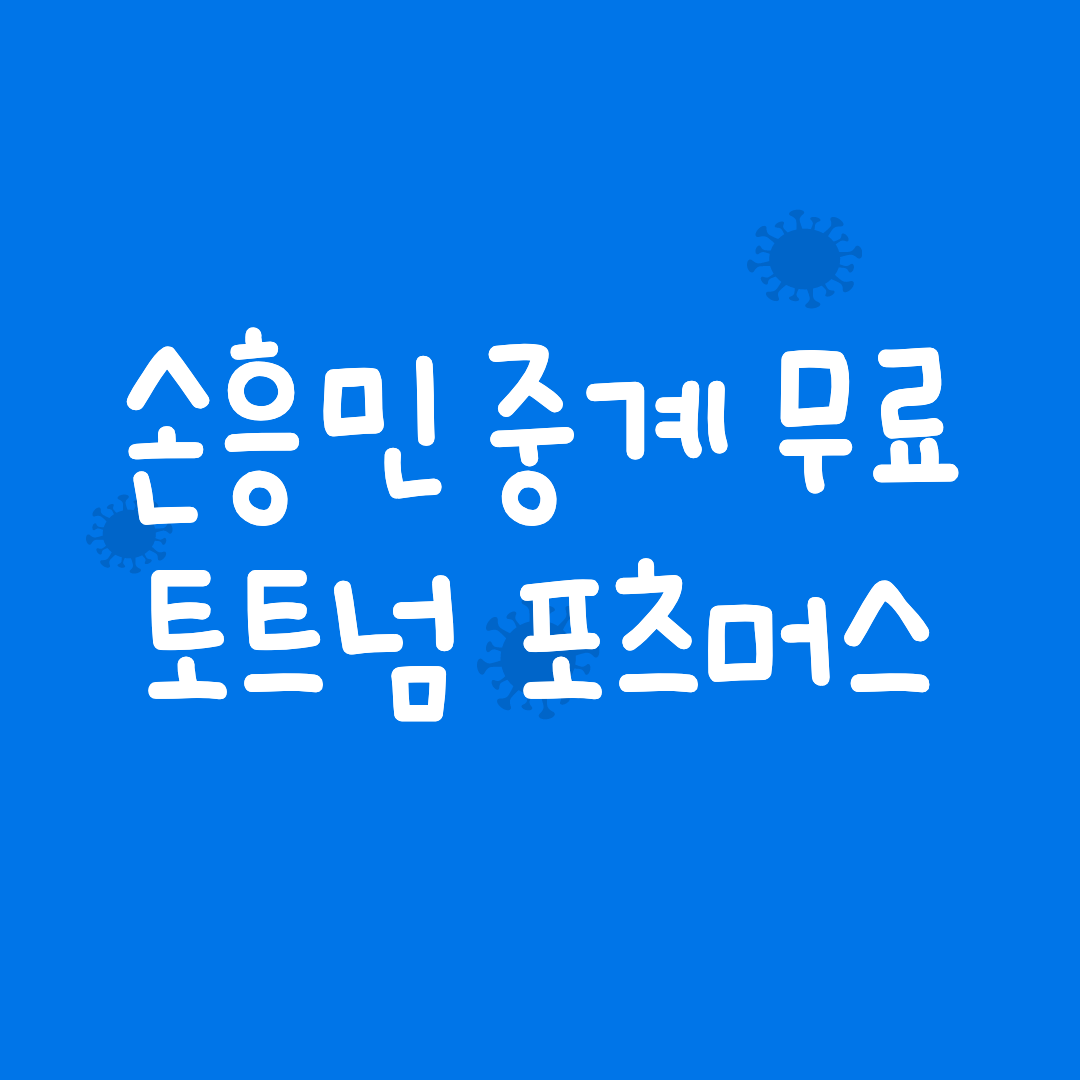 토트넘-포츠머스-중계