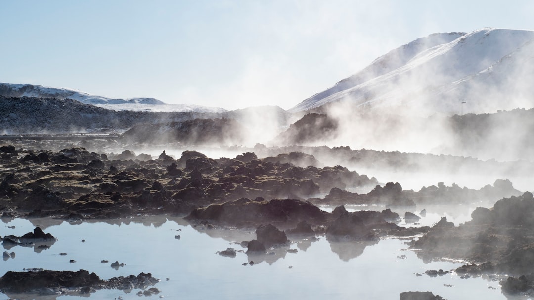 Hot spring.