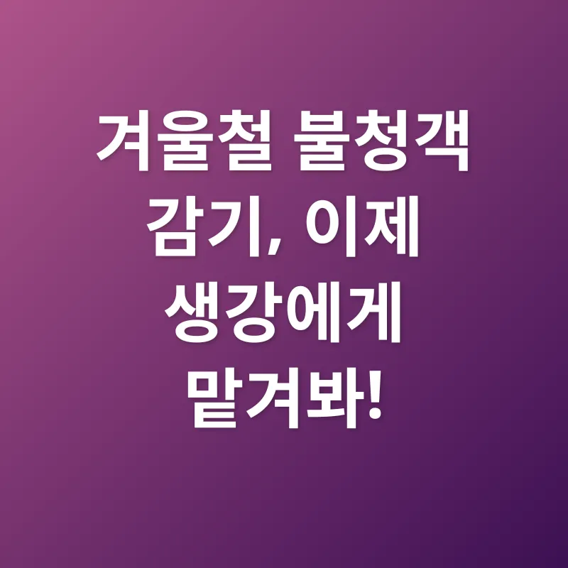 생강의 효능_1