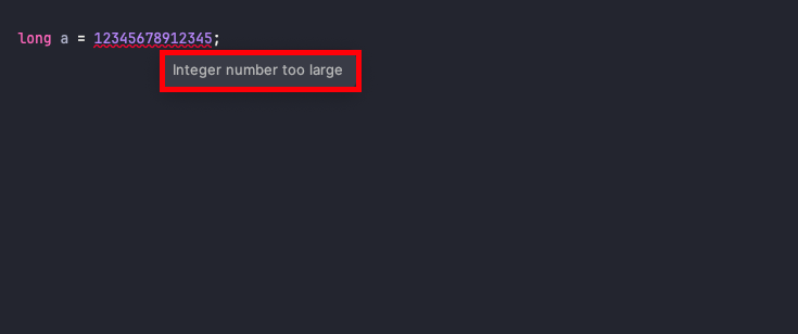 [Java/오류노트] SonarLint: integer number too large — Contributor9