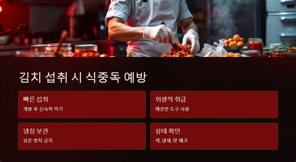 김치섭취