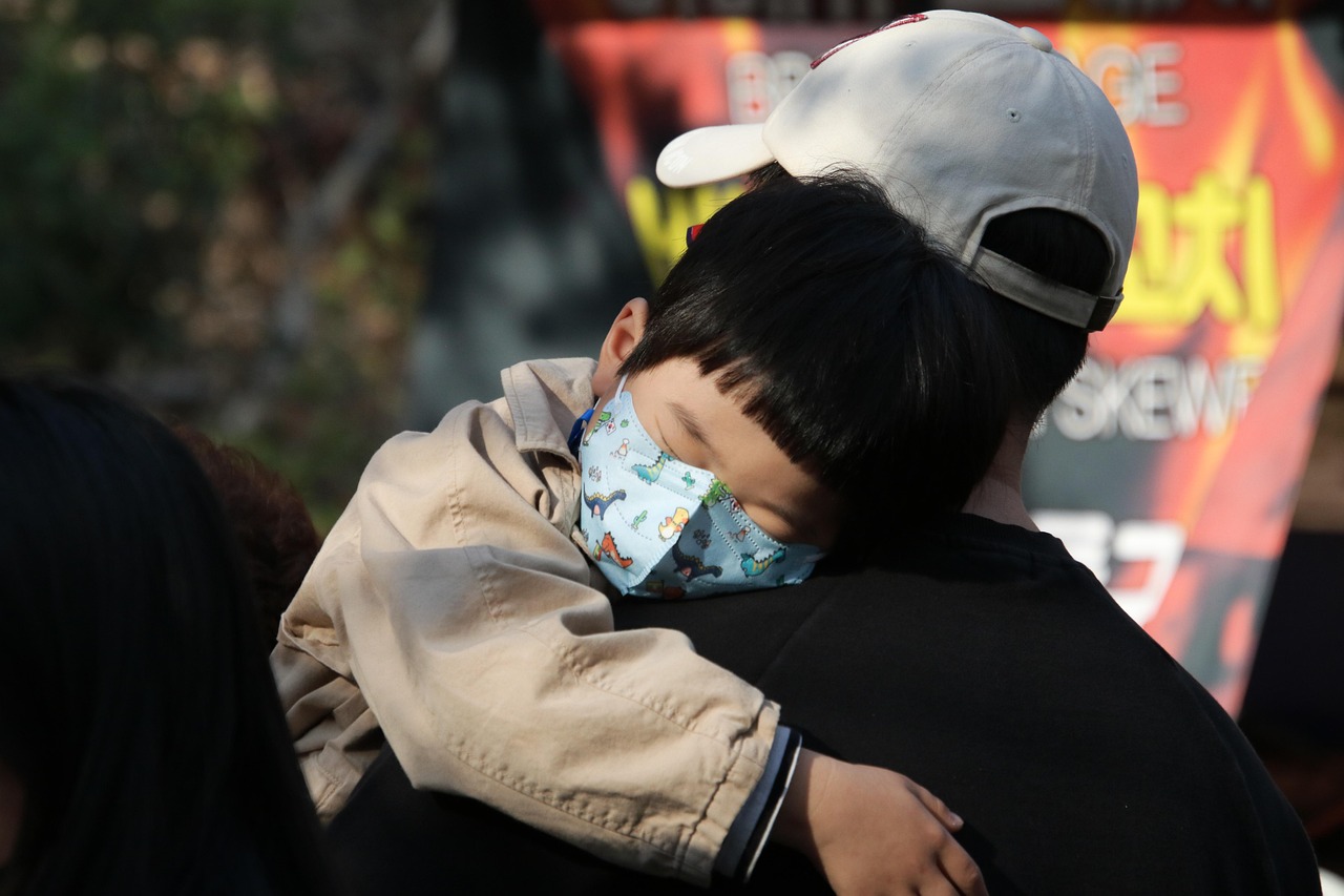 면역력이 약해진 아이