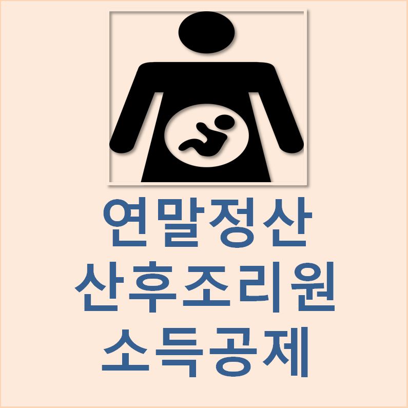 산후조리원 소득공제