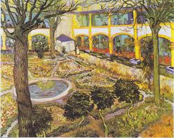 The Courtyard of the Hospital in Arles