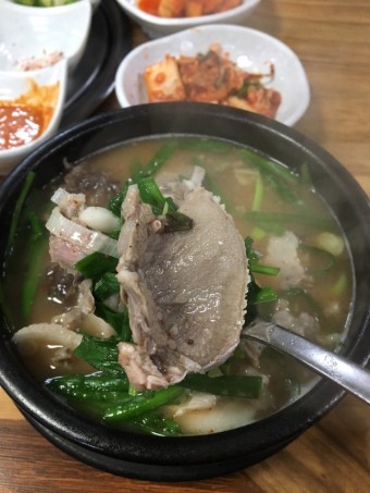 순대모둠 내장국밥