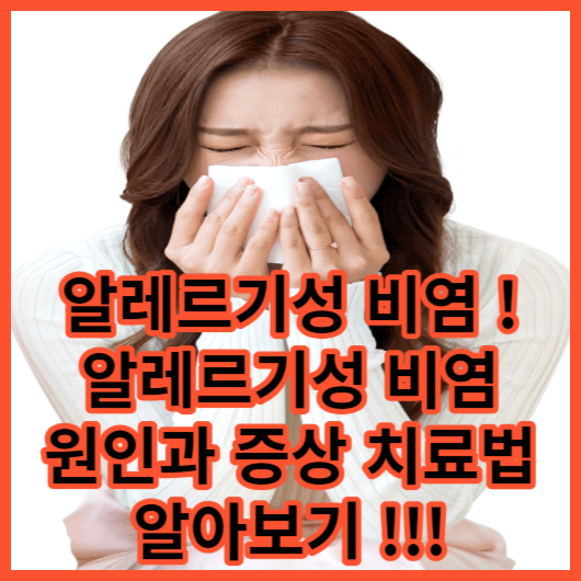  알레르기성 비염 알레르기성 비염의 원인 알레르기성 비염 치료법 환절기 불청객 알레르기성 비염 알아보기 !