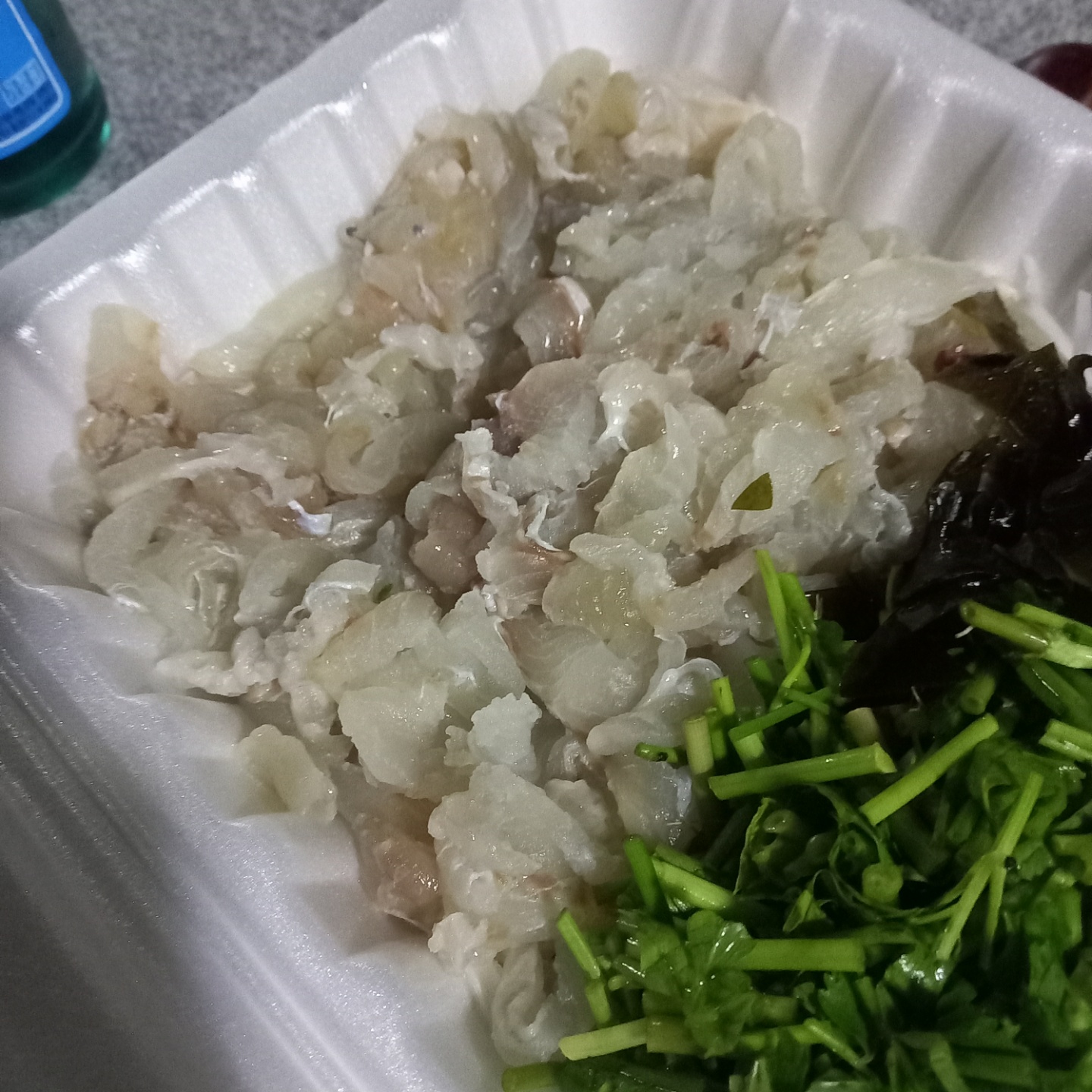 광어회 복어회