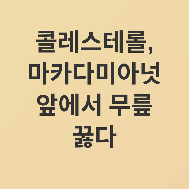 마카다미아넛 효능_1