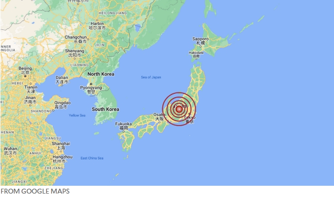 [속보] 일본&nbsp;북부&nbsp;규모&nbsp;7.4&nbsp;강진&nbsp;발생...쓰나미&nbsp;경보&nbsp;발령 VIDEO: Magnitude 7.4 earthquake strikes Japan&#44; tsunami warning issued
