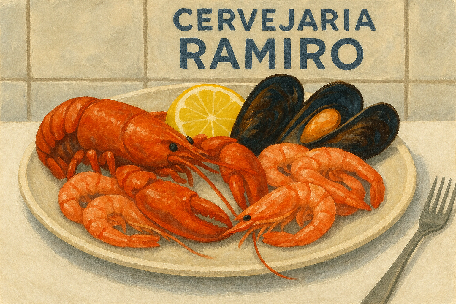 Cervejaria Ramiro 레스토랑 & 해산물 요리 접사