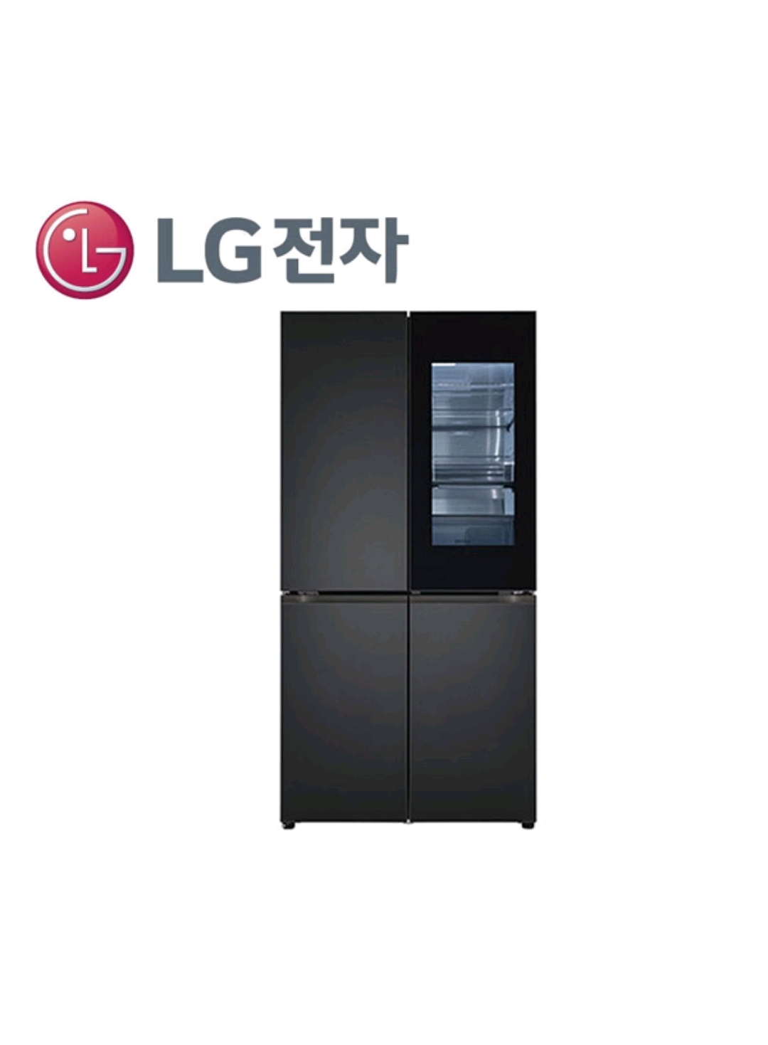  일반 오브제컬렉션 노크온 매직스페이스 4도어 870L 냉장고 렌탈 / M870SMM451