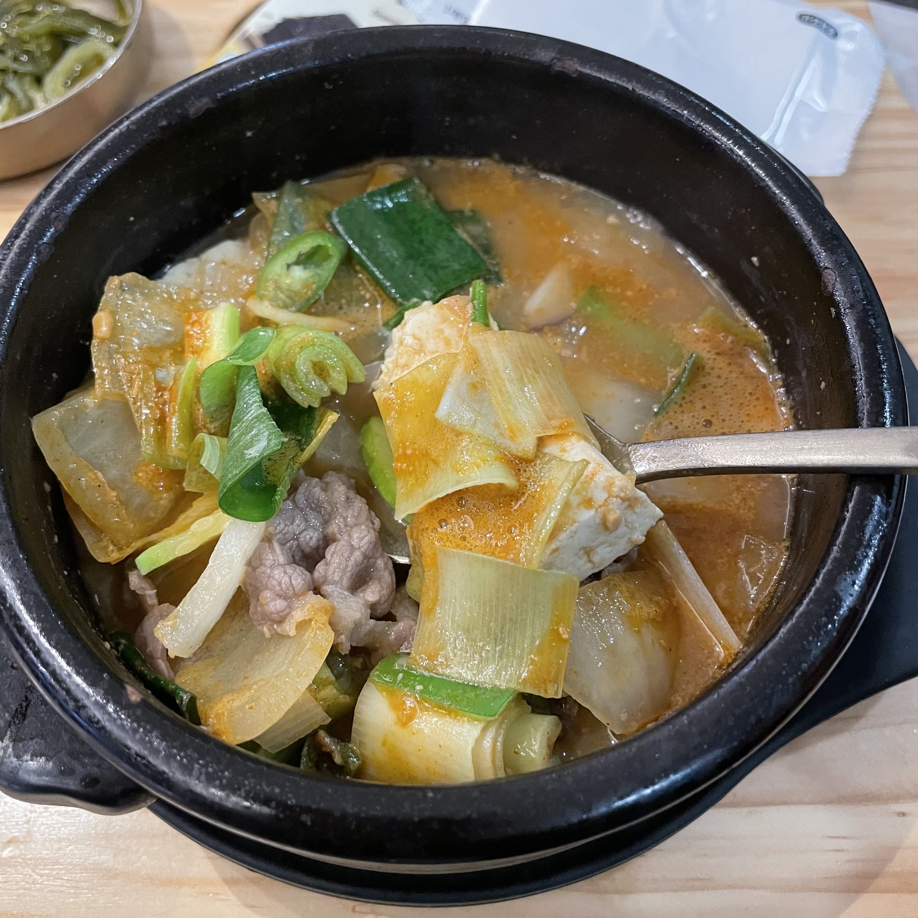 연들 차돌된장찌개