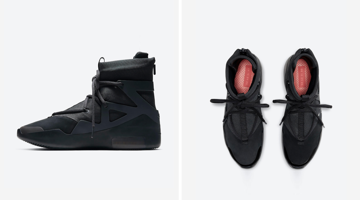  AIR FEAR OF GOD 1 TRIPLE BLACK DRAW ( OFF NOIR) - 해외
