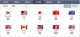 국제전화 국가번호 나라별 완벽 정리 전 세계 국가코드 한눈에 보기_5