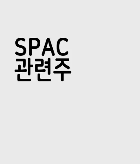 SPAC 관련주