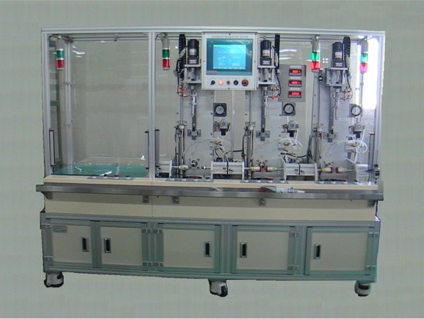  리크테스트 압력조절 검사장비, SANDWICH REGULATOR leakTESTER