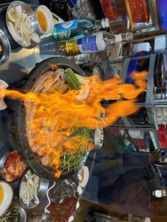 한우곱창 구이 전골