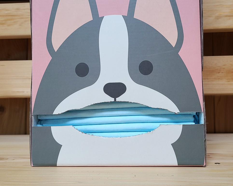 흡수력이 대박이야?이름에 맞는 달라 패드! 개 화장실 패드 2