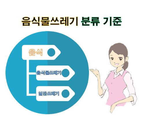  음식물쓰레기 분류기준 방법