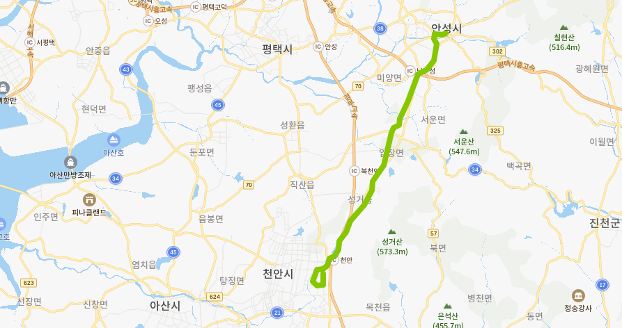  천안 201번버스 노선, 시간표 [신부동, 천안제일고,천안역, 종합버스터미널, 상명대학교]