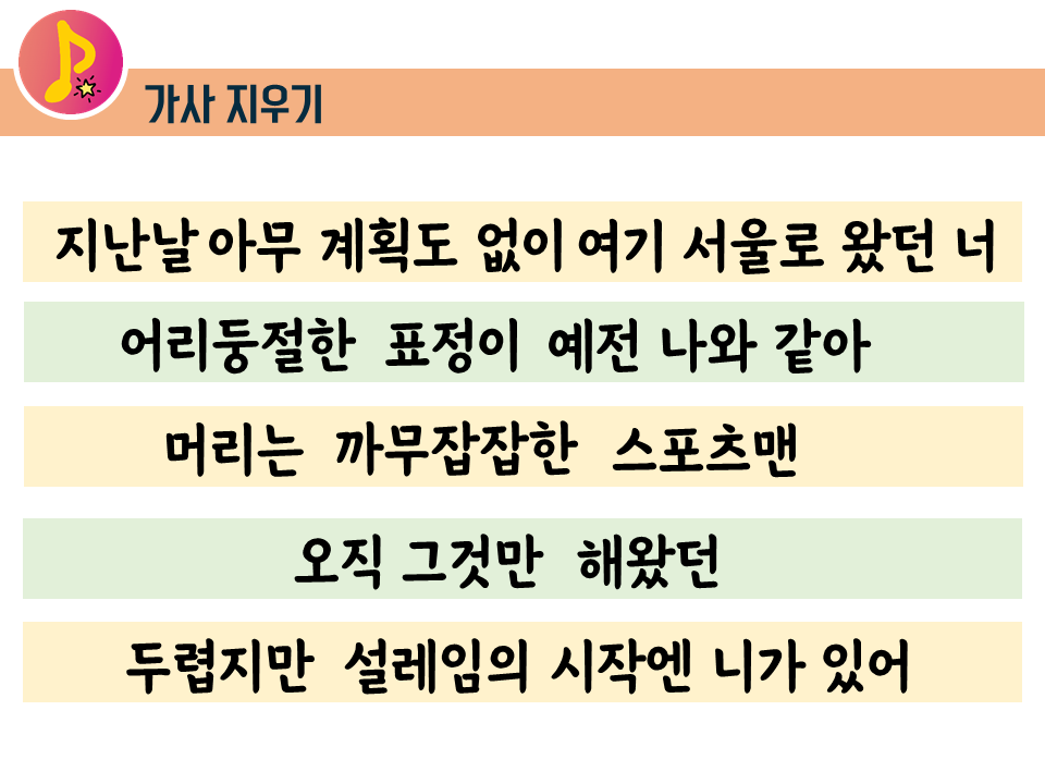 되는 노래/도레미 마켓 게임 슈퍼스타 - 내게 힘이 15
