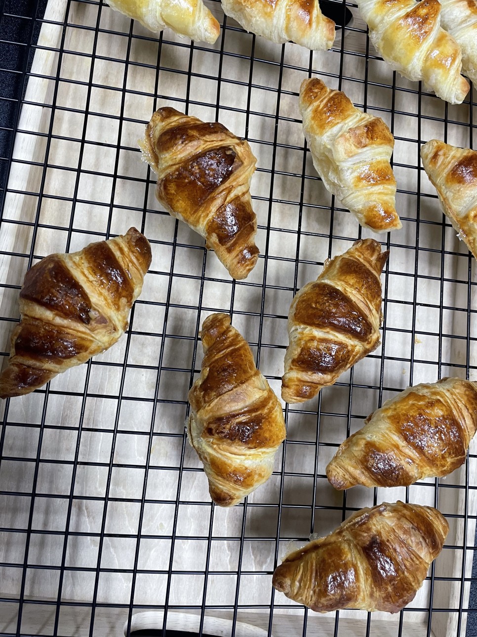 ㅋㅋㅋ 왜 실패하는가 ㅠ 크로와상 생지로 빵굽기 2