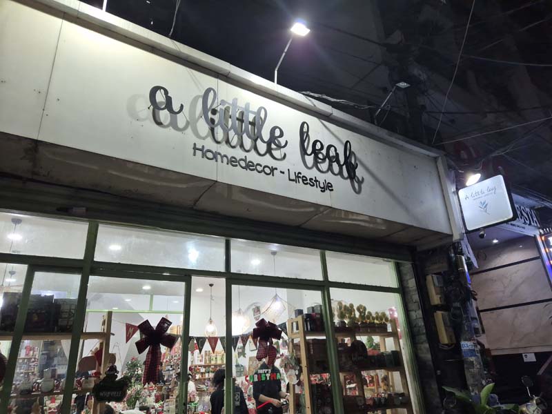 호치민여행_호치민쇼핑_1군소품샵_A Little Leaf_크리스마스소품