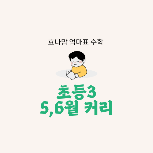 엄마표 수학 3학년 문제집