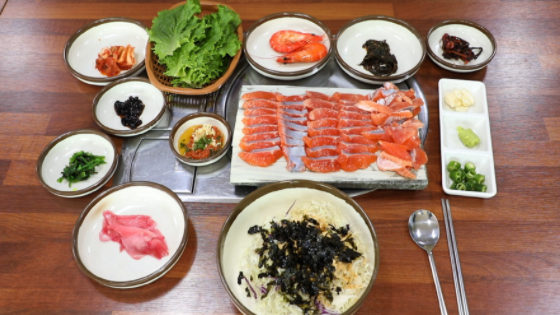  김영철의 동네 한바퀴 무주 송어회 가격 딸바보 아빠