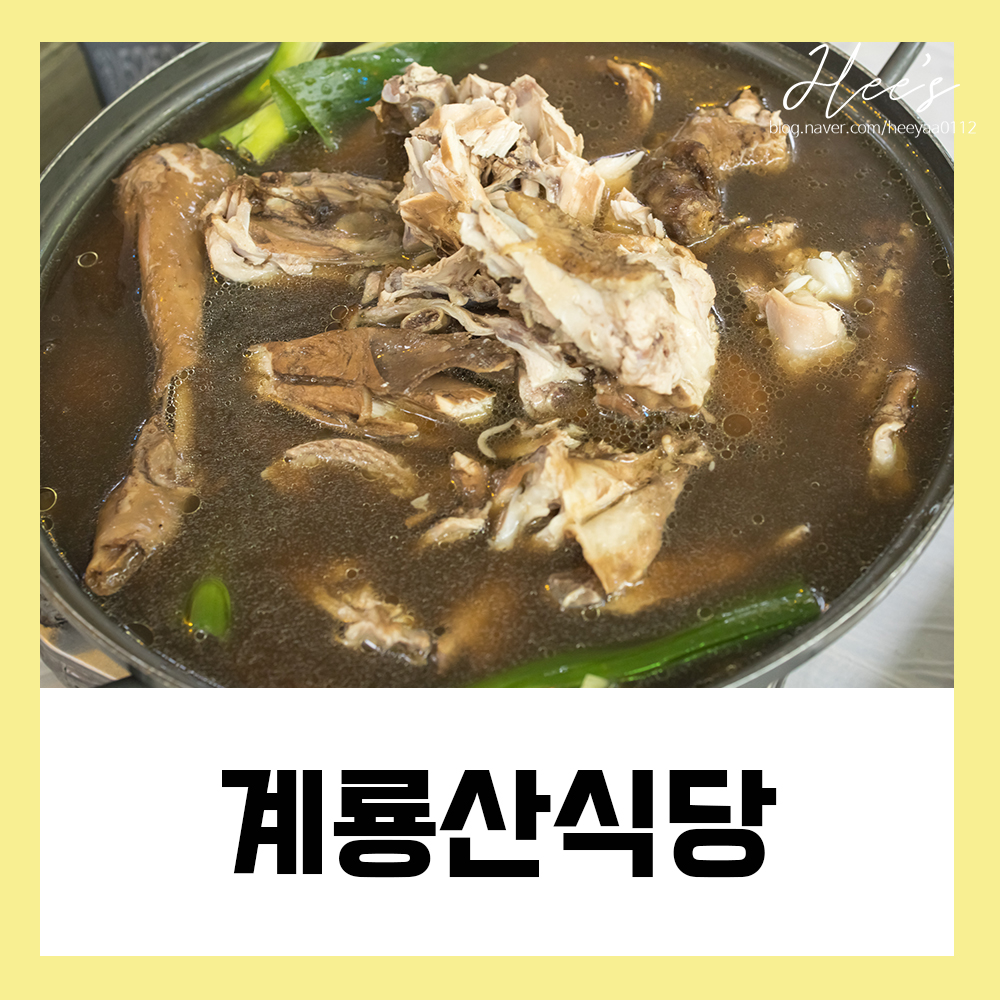  대전 동학사 맛집 계룡산 식당 백숙 후기