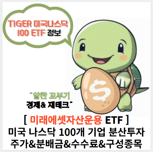 알찬꼬부기의 TIGER 미국나스닥 100 ETF 정보