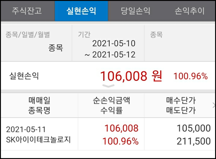 SKIET-첫-공모주-수익