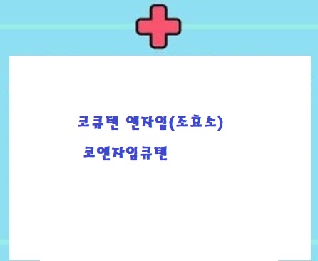 코큐텐 코엔자임큐텐 (엔자임:조효소)