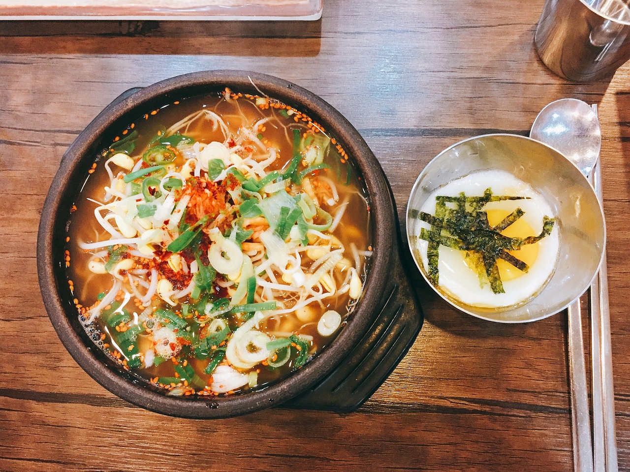 전주 콩나물 국밥, 콩나물과 밥이 맛있다