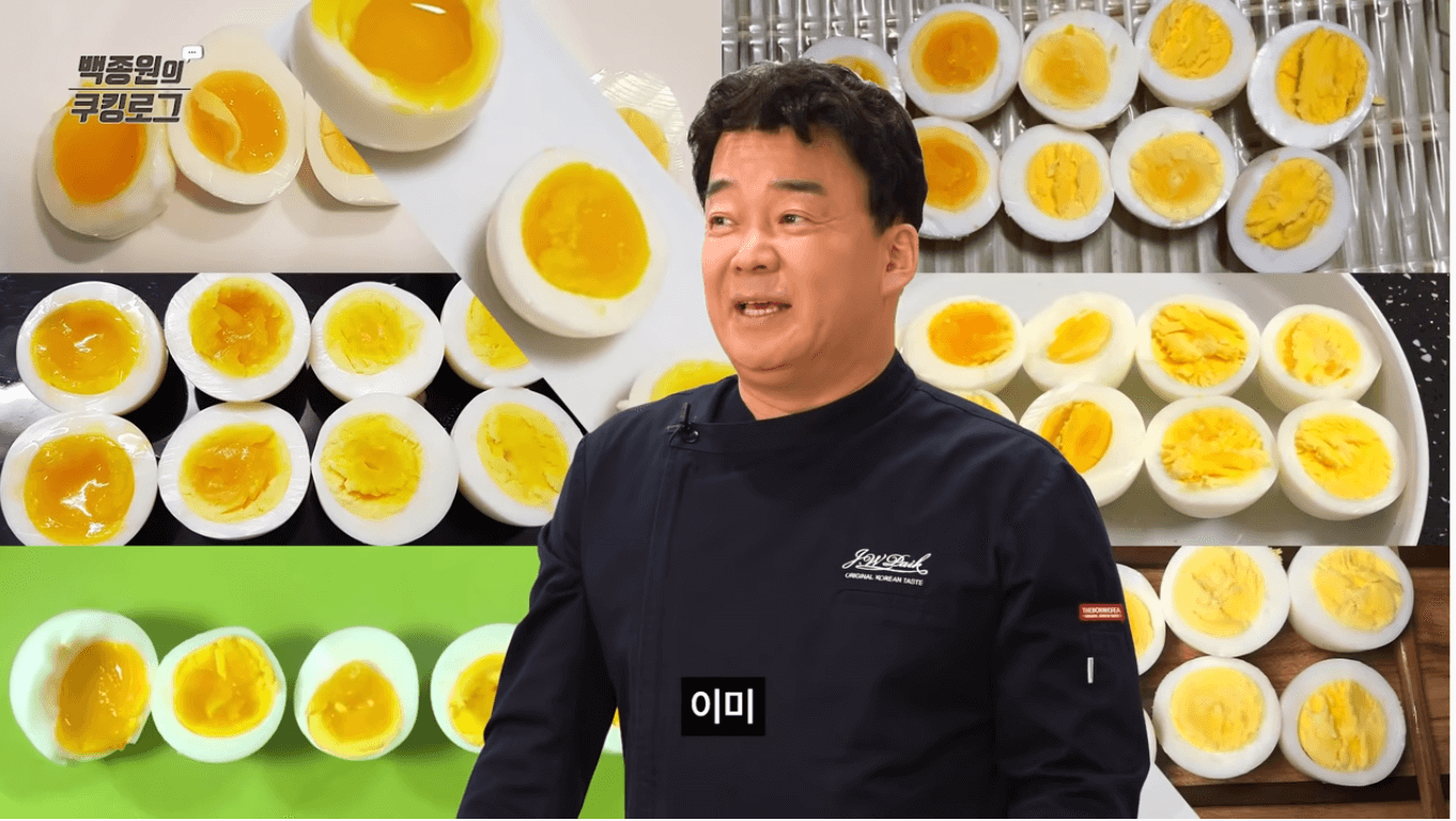 계란삶는 시간 (백종원 레시피) 계란삶는 시간 (백종원 레시피)