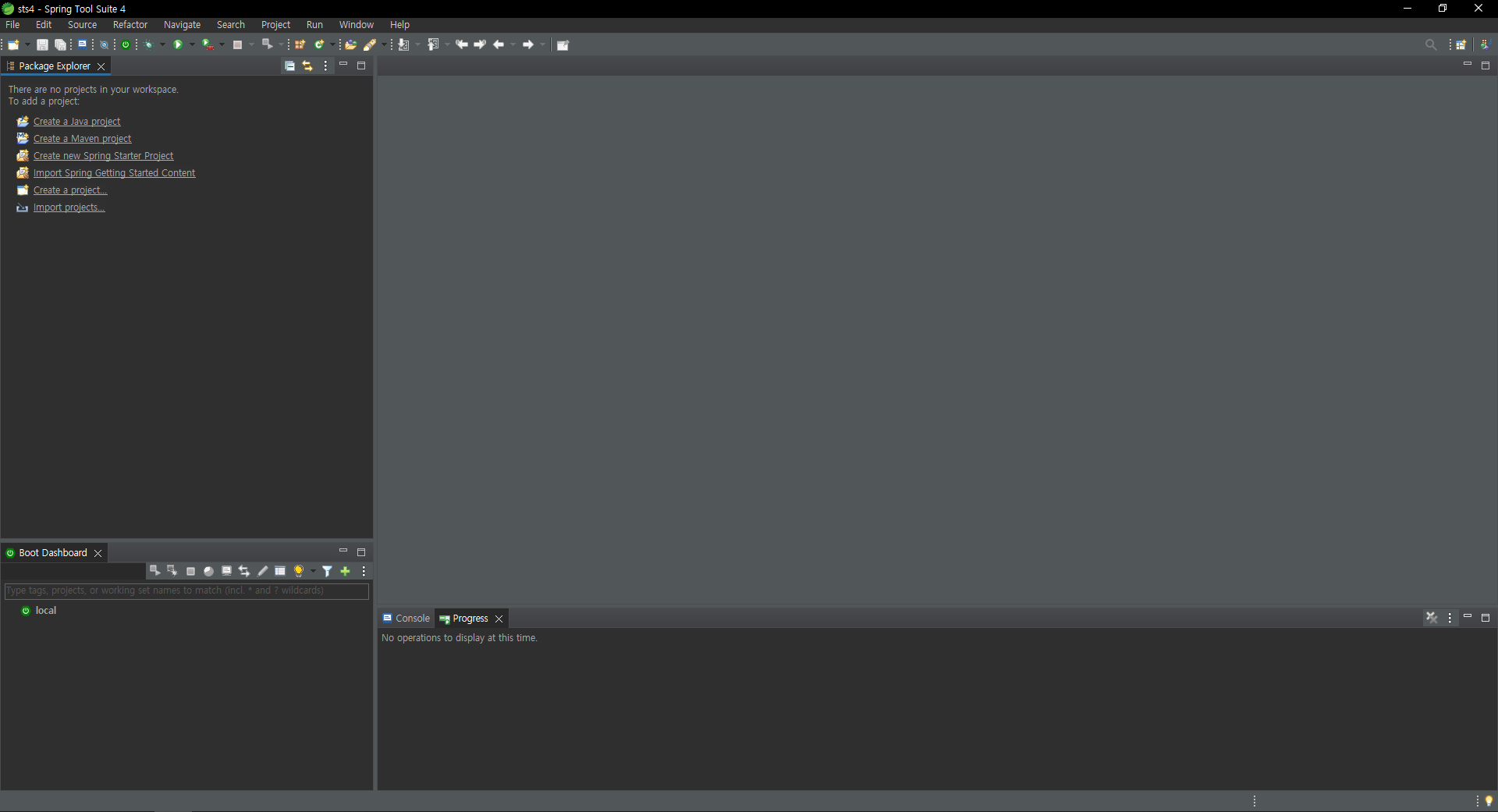 [Spring] Spring Tool Suite4 설치하기