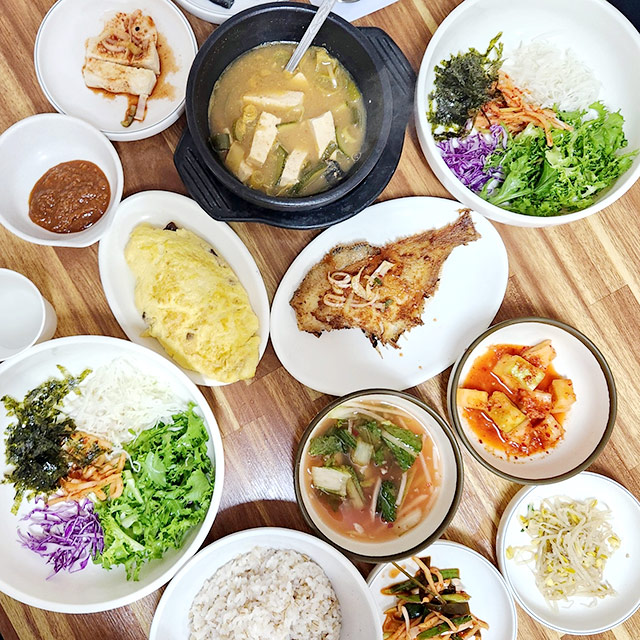 숙영식당 찰보리밥정식